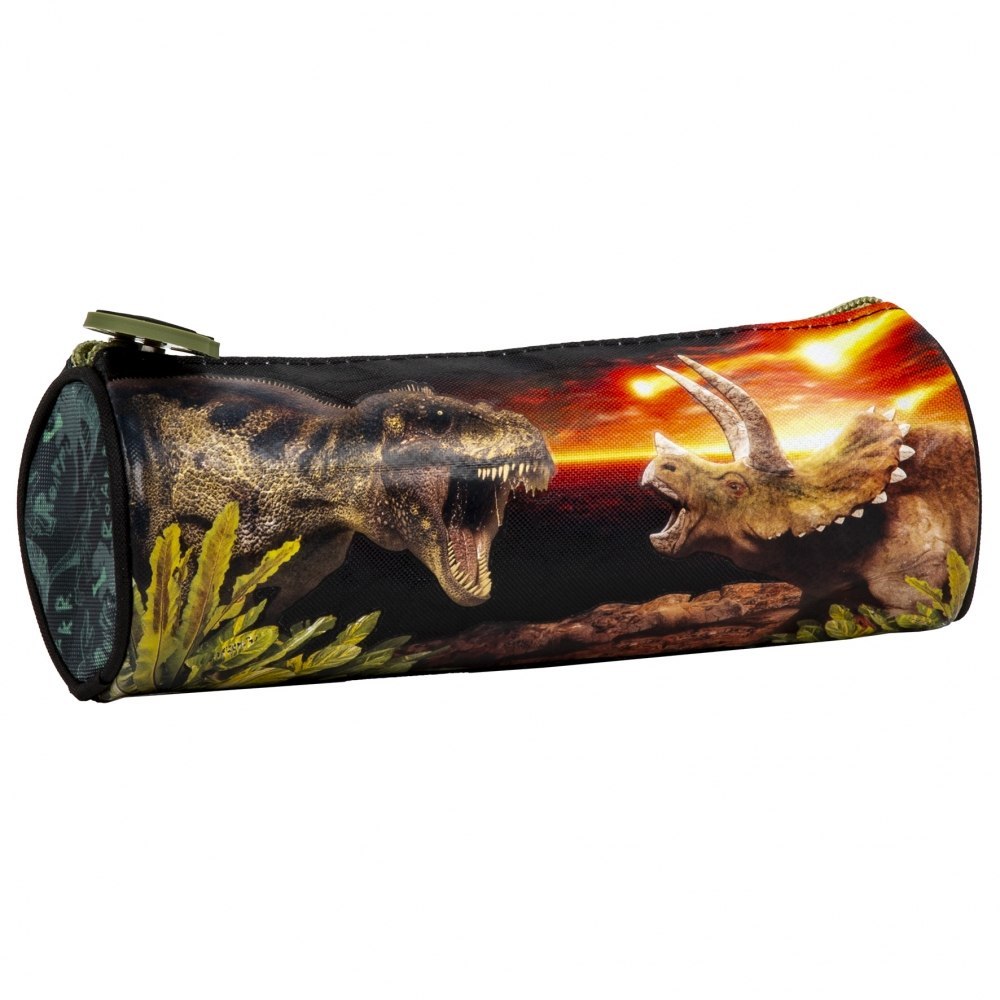 PEN CASE TUBE 1 ZAM DINOSAUR 18 DERF FOL DERFORM